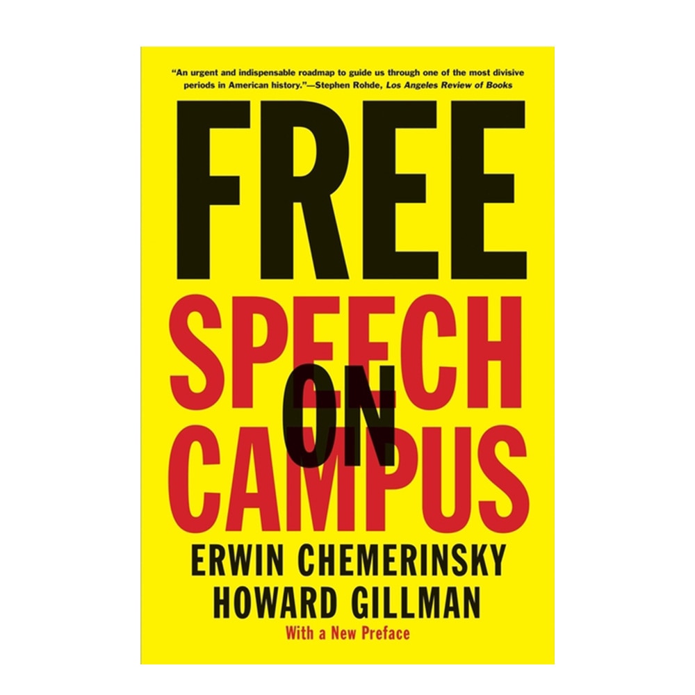 Chemerinsky, Free Speech on Campus, 9780300240016, Yale University Press, 2018, Education, Books